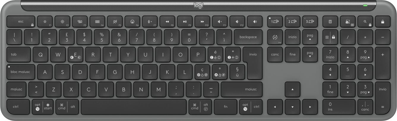 SIGNATURE SLIM WIRELESS KEYBOARD K950 GRAPHITE ITA